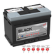 Аккумулятор автомобильный FAAM Black Power 60 Ач 480А (56002) - изображение 1