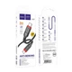 Інтерфейсний кабель Hoco X59 60W TypeC-TypeC 3m Black (43748) - зображення 5