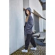 Спортивні штани на флісі Garnamama Oversize sport elastic с резинкой 152 Черный (1041503.1407271) - изображение 8