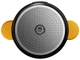 Каструля IQ Be Active 4.2 л 24 см Чорний (6996306) - изображение 4