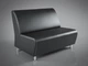 Диван Челендж Sentenzo 1200x840xН850мм черный - изображение 1