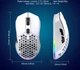 Мышь беспроводная HXSJ Т28 с аккумулятором и RGB подсветкой 2,4G+Bluetooth White - изображение 5