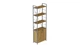 Этажерка 4/60 Ferrum-decor Серии Конект с тумбой 179x60x28 Серый ДСП Дуб Артизан (FD1082) - изображение 1
