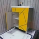 Пластикова тумба для підлоги The MIX Chaos HPL 3127 mat 80 см - зображення 7
