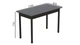 Стол кухонный Ferrum-decor Бенита 75x120x80 Черный ДСП Сосна Кембра 16мм (BEN0017) - изображение 3