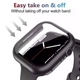 Защитный чехол со стеклом Choice для Apple Watch 44 мм Чёрный - изображение 5