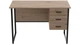 Компьютерный стол Ferrum-decor Гарри 76x120x60 черный ДСП Дуб Сан-Марино 32мм - изображение 3