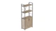 Этажерка 3/60 Ferrum-decor Серии Конект с тумбой 144x60x28 Серый ДСП Дуб Сан-Марино (FD1036) - изображение 1