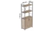 Этажерка 3/60 Ferrum-decor Серии Конект с тумбой 144x60x28 Серый ДСП Дуб Сан-Марино (FD1036) - изображение 2