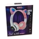 Наушники беспроводные Cat Ear VZV-24M Bluetooth с разноцветной LED подсветкой и кошачьими ушками Розовые - изображение 4