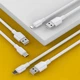 Кабель Avantis AC-75m Super Flash USB – Micro- белый - изображение 4