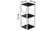 Этажерка Ferrum-decor Конект 73x34x28 см Сосна Кембра (XK00258) - изображение 2