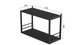Книжная полка универсальная Ferrum-decor Стим 1 38x63x26 черный ДСП Сосна Кембра 16мм (XK00024) - изображение 3