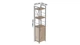 Этажерка 3/34 Ferrum-decor Серии Конект с тумбой 144x34x28 Серый ДСП Дуб Сан-Марино (FD1015) - изображение 2