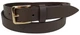 Ремень женский Skipper 125x3 см Темно-коричневый (1675-30) - изображение 1