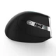 Вертикальная мышь беспроводная Zelotes F-36 с аккумулятором и RGB подсветкой 2,4G+Bluetooth Black - изображение 3
