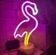 Ночник неоновый лампа светильник SWF Фламинго разноцветный - изображение 2