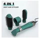 Фен-щетка для сушки и укладки волос VGR V-493 4 in 1 Green - изображение 5