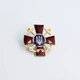 Значок Dobroznak Эмблема Военно-морских сил Украины 30х30 мм (6178) - изображение 1