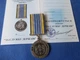 Медаль із посвідченням Collection За службу державі інженерні війська України 32 мм Сріблястий (hub_tgtrz2) - зображення 2