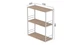 Книжная полка универсальная Ferrum-decor Стим 2 74x63x26 белый ДСП Дуб Сан-Марино 16мм (XK00044) - изображение 2