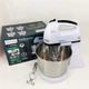Стационарный электрический миксер с чашей Rainberg RB-1006 500W с насадками для замешивания теста Black - изображение 3