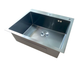 Кухонна мийка Mixxus MH6050 Micro Decor Black 600×500 мм, товщина 3.0/0.8 мм, чорна, з нержавіючої сталі - изображение 3