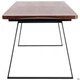 Раскладной стол Art Metal Furniture Rochester черный/шпон орех антик (545852) - изображение 3