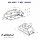 Вытяжка встраиваемая Minola HBI 52622 BL GLASS 700 LED - изображение 10