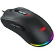 Мишка AOC GM530 ігрова, 16000dpi., 7кн., RGB PMW3389 Kailh switch чорна - изображение 3