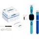 Детские умные часы AmiGo GO005 4G WIFI Thermometer Blue - изображение 5