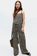 Топ H&M 1269479-90 140см леопард - изображение 1