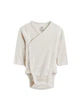 Боді H&M 814306 74см бежевий меланж - изображение 1