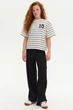Штани H&M 1273595 140см чорний - зображення 1