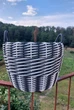 Серый дровник, корзина из искусственного ротанга, кашпо с ручками ручной работы 20 л - изображение 1