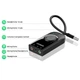 Звукова карта USB AUX jack, 2*TRS (Mic + Ear) SSS1629 Ugreen Чорна CM129 - изображение 2