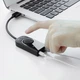 Звукова карта USB AUX jack, 2*TRS (Mic + Ear) SSS1629 Ugreen Чорна CM129 - изображение 7