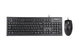 Комплект A4Tech KR-8572, Black, дротовий, USB - зображення 4