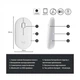 Мышь Logitech Pebble M350 White (910-005716, 910-005541) - изображение 5