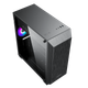 Корпус GameMax Nova N5 Black, без БЖ, Midi Tower, ATX / Micro ATX / Mini ITX, 1хUSB 3.0, 1хUSB 2.0, 1x120 мм LED, 430x200x437 мм, 0.5 мм, 4.0 кг - изображение 2