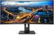 TFT 34' Philips 346B1C, VA, 3440 x 1440, USB-C, HDMI, DP, RJ45, колонки, чорний - зображення 1