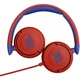 Наушники с микрофоном JBL JR310 Red JBLJR310RED - изображение 2