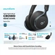 Наушники с микрофоном Anker SoundCore Space One Jet Black (A3035G11) - изображение 2