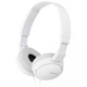 Наушники без микрофона Sony MDR-ZX110 White - изображение 1