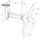 Підставка під ТВ X-DIGITAL STEEL SA225 Black - зображення 2