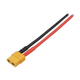 Коннектор кабель силовой с разъемом XT60 Famale мама 14AWG 60А 10 см - изображение 3