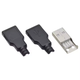 USB Type-A Male штекер розбірний DIY для ремонту кабелів - зображення 3