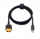 USB Type-C на XT60 Female кабель 50см для гаджетов 100Вт - изображение 1