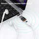 Переходник 6А USB-C Female на USB-A Male для смартфона - изображение 3
