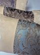 Комплект декоративных подушек Firanka Damask 44х25см 3шт разноцветные с песочным (п_0839) - изображение 3